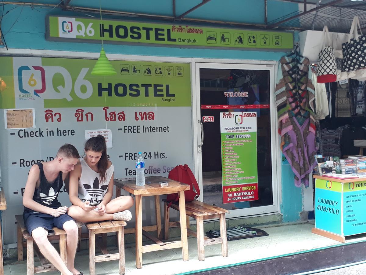 Q6 At 6 Hostel Bangkok Ngoại thất bức ảnh